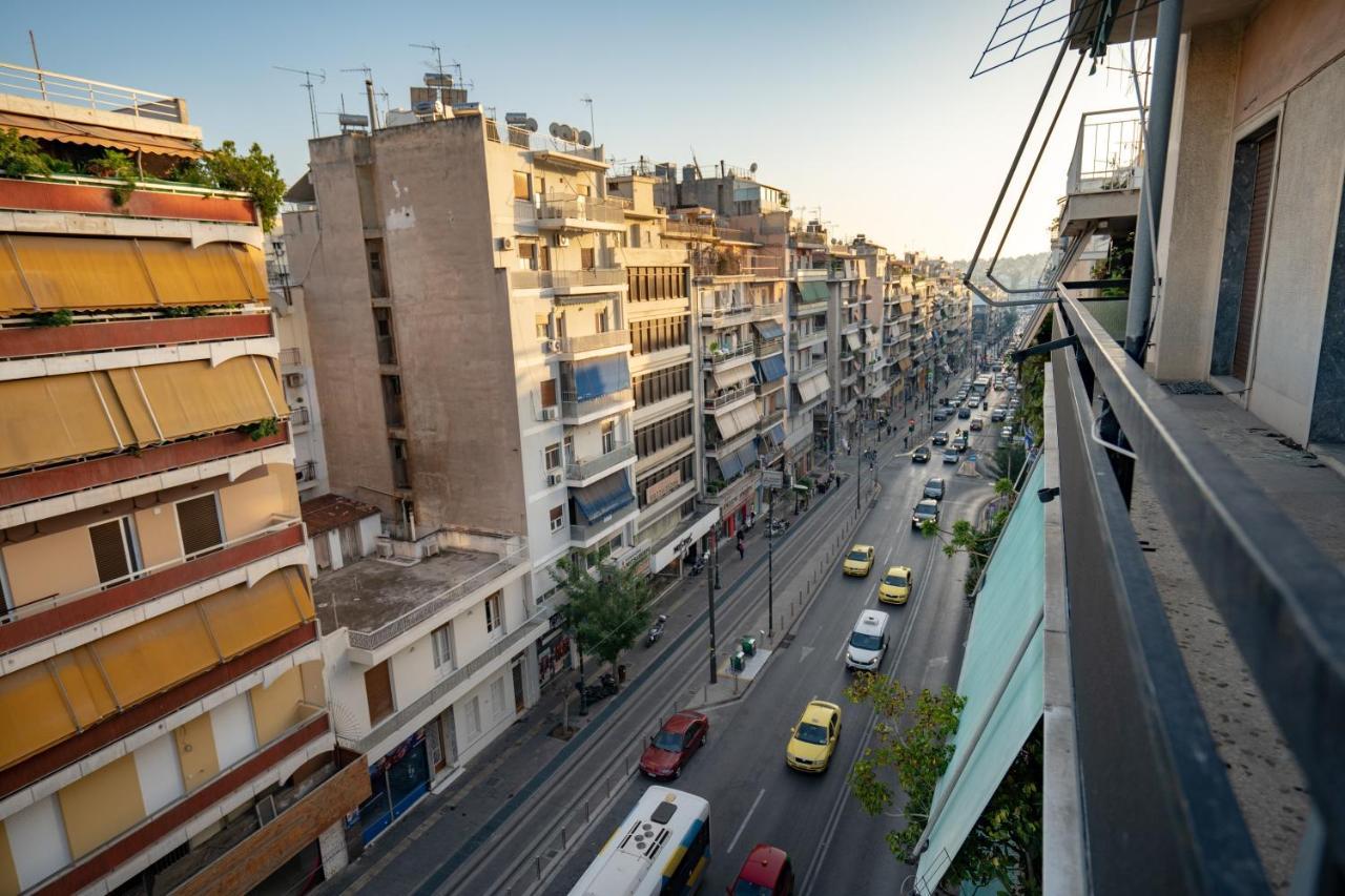 Dimotiko Theatro Metro St. 1 Bedroom 4 Pers. Flat Pireu Exterior foto