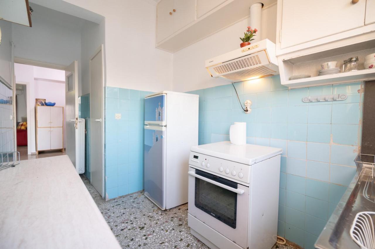 Dimotiko Theatro Metro St. 1 Bedroom 4 Pers. Flat Pireu Exterior foto