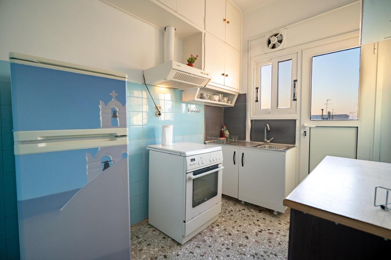 Dimotiko Theatro Metro St. 1 Bedroom 4 Pers. Flat Pireu Exterior foto